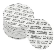100Pcs Foam Lid Liners, Pressure Sensitive Liners for Sealing, 43mm