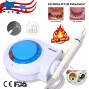 Dental Ultrasonic Scaler Unit w/ 5*Tips Handpiece For EMS Woodpecker Cavitron
