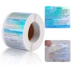 Safety Waterproof Wax Melt Warning Labels Candle Making Supplies Stickers