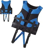 [Ziennhu] Toddler Swim Vest | Children’s Floatation Jacket Adjustable Safety Straps | Lightweight Secure Fit Swimwear Pool Beach Water Fun Infant Baby Swim Aid
