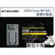 數位小兔【NITECORE UNK2 NIKON EN-EL15 EN-EL15A 雙槽充電器】MAX COUTPUT 100mA USB充電器