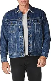Wrangler Men's Flannel Lined Denim Jacket