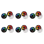 6x 24pc Jasart Voyager Art/Craft Watercolour Discs Set Artwork Colour Blending