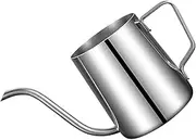 Ciieeo Handheld Coffee Kettle Drip Pot with Narrow Spout Lightweight and Compact Design for Safe Brewing and for Home and Travel Use