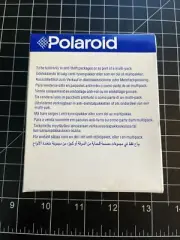 Polaroid Type 600 Instant Film One Pack of 8 Exposures Expired Sealed Box 01/99