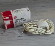 GAF Transformer 10 ft Cord # 2052 In Box for View-master & Pana-Vue Viewers