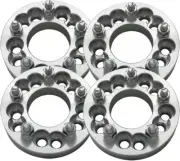 5x135 or 5x5 to 5x5.5 Wheel Spacers Adapters 1.5" 12x1.5 Stud Dual Drilled