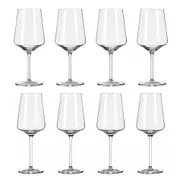 8pc Ritzenhoff Lichtweiss Stemmed White/Red Wine Drinking Glassware Glass Set