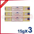 SATYA INCENSE Sticks Californian White Sage Meditation Aroma Fragrance 3 x 15g