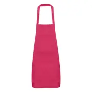 Plain Bib Aprons Washable Aprons Kitchen Cooking Aprons Rose Red