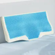 Giselle Bedding Memory Foam Contour Pillow Cool Gel Bamboo Cover