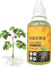 Root Booster for Plants,Plant Rooting Promoter Liquid 50ml - Propagation Promoter, Root Fertilizer, Plant Growth Solution Cuttings in Water Or Soil, Indoor Plant Stimulator Liquid