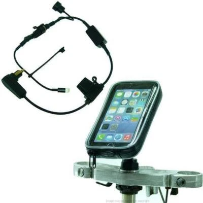 DIN High Powered Yoke 10 Nut Bike Mount for iPhone 13 PRO MAX fits Honda
