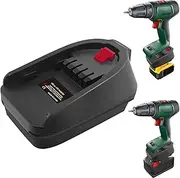Battery Adapter for Dewalt Milwaukee to Bosch PBA 18V Tools, Adapter Converter for Dewalt 18V 20V & Milwaukee M18 18V Battery to Bosch PBA 18V Battery (No Battery)