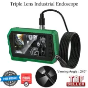Industrial HD Digital Borescope 4.3" IPS Endoscope Inspection Camera Waterproof