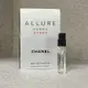 CHANEL香奈兒 ALLURE HOMME SPORT運動男性淡香水1.5ML