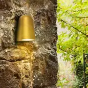 Torque Exterior Surface Mounted Wall Light GU10/MR16 in Antique Brass CLA Lighting - PL-TORQUE3, PL-TORQUE4
