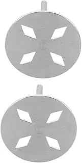 Healeved Efficient Foot Care Kit 2pcs Manicure Sanding Discs Bearings Nail Art Grinding Tool for Smooth Feet