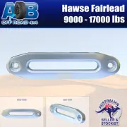 Silver Alloy Hawse Fairlead winch dyneema for Warn I-Max TJM Ironman ARB Tigerz