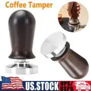 51mm/53mm/58mm Coffee Tamper Calibrated Espresso Powder Hammer Spring Loaded