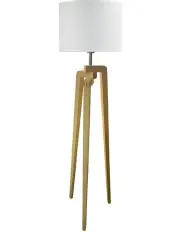 [Oriel Lighting] Lund Complete Floor Lamp in White