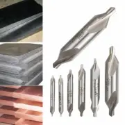6PCS Bit Kit Set HSS Center Drill Combined Tool Tackle Countersink Lathe Mill