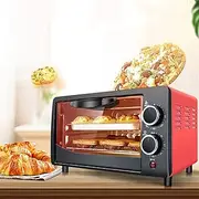 12L Mini Countertop Oven Electric Oven Baking Multi-Function Household Heating Integrated Independent Timer Double Glass Door Top and Bottom Heat (Size : 110V American Standard)