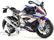 Motorcycle Model with Steering for S1000RR 1:9 Alloy Diecast Huge Motorcycle Model with Lighting Off Road Autocycle Collection Series Decoration Gifts