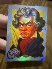 Beethoven Custom Holographic Refractor Art Trading Card /9