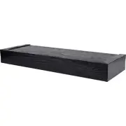HIGH & MIGHTY 515602 Modern 18" Floating Shelf Holds up to 15lbs, Easy Tool-Free