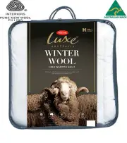 Tontine Luxe Winter Wool High Warmth Doona|Quilt KING|QUEEN|DOUBLE|SINGLE