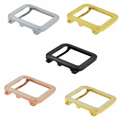 Apple Watch Stainless Steel Bezel Series 4,5,6 14K Gold Tone 44 mm Cover Case