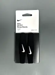 Nike Dri-Fit Football Bicep Bands Adult OSFM Black/White