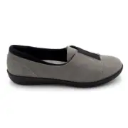 CLOUDSTEPPERS by Clarks Slip On Shoes Ayla Band Gray
