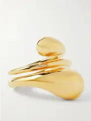 [Bottega Veneta] Bottega Veneta - Gold-tone Ring - 11 11 Gold