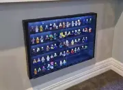 LED Display Case for Marvel LEGO Wall Mountable Miniature Models Collection Case