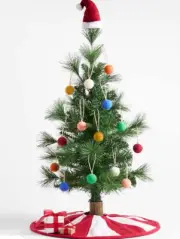 Crate and Barrel Wee Santa Tree SOLD OUT
