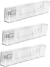 3Pcs Kids Bookshelf Wall Mounted Hanging Storage Shelf No Drill Floating Book Shelves Organizer for Bathroom Baby Nursery