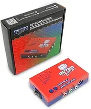 RetroScaler A/V to HDMI Converter for Retro Game Console - Supports 2X Line Doubler and Filter/Pass-Through Modes, Video Game Adapter with No Lag, for PS2/N64/NES/Dreamcast/Saturn/MD1/MD2/SFC