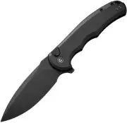 NEW Civivi Praxis Button Lock Black Folding Knives