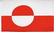 Greenland Flag 2' x 3' - Denmark - Greenlander Flags 60 x 90 cm - Banner 2x3 ft - AZ FLAG