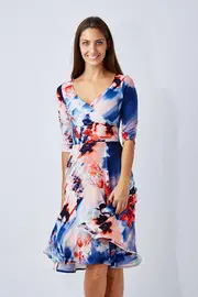 Denim Rose Ballet Wrap--LEI-JU16BALDEN