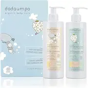 Baby Bath & Care Kit, Baby Hair & Body Cleanser 380ml, Moisturising Lotion 380ml, Newborn Baby Essentials Kit with Baby Body Cleanser & Baby Moisturising Lotion