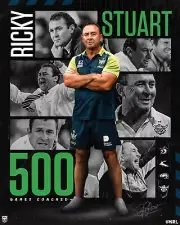 CANBERRA RAIDERS LEGEND NRL rugby TEAM PLAYER COACH POSTER,BARGAIN ,3