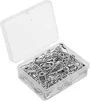 Veemoon 60PCS Curved Safety Pins Durable Quilting Sewing and Crafting Tools for Enhanced Efficiency and Speed for Crafts and Basting Needs