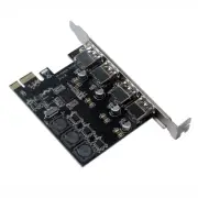 Four Ports USB 3.0 5Gbps PCI-E Expansion PCI H0U7