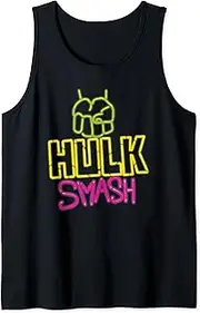 [Marvel] Hulk Smash 90s Neon Tank Top