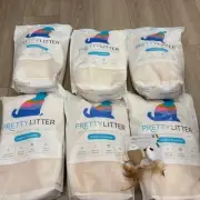 (PACK Of 6) PRETTY LITTER HEALTH MONITORING CAT LITTER 6LB /36 POUNDS CAT LITTER
