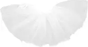 [VALICLUD] Mesh Fake Collar Costume Halloween Loonette The Clown Costume Clown Costumes Halloween Decoration Vintage Renaissance Tulle Ruffled Collar Ruffle Collar Ruffle Choker White