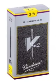 NEW - Vandoren #3.5 V.12 Bb Clarinet Reeds (10) - #CR1935